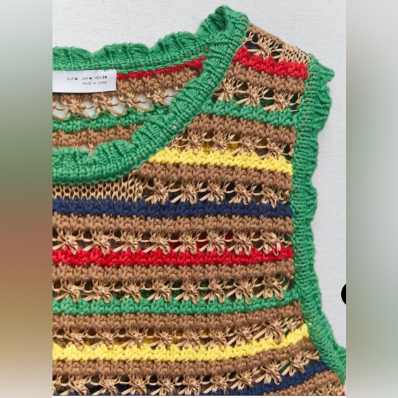 Zara crocheted crop top - Picture 7 of 7